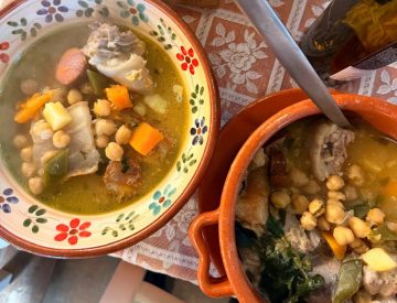 Cozido de Grão à Alentejana